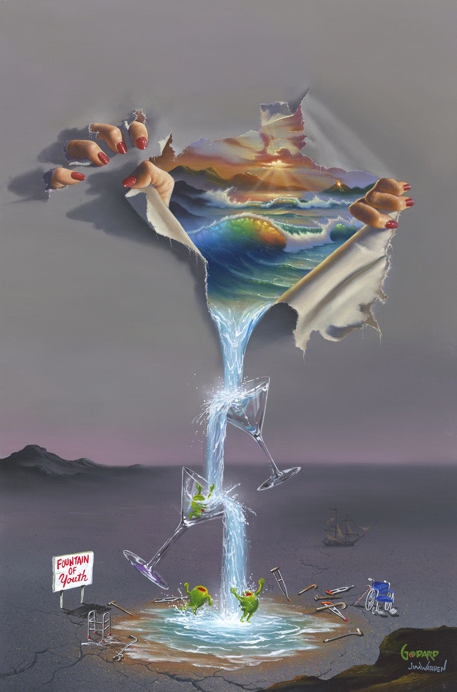 Fountain of Youth by Michael Godard