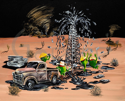 Black Gold by Michael Godard, limited edition giclee