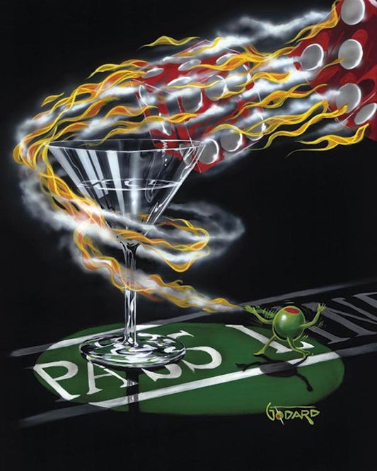 Burning It Up by Michael Godard, a limited edition giclee