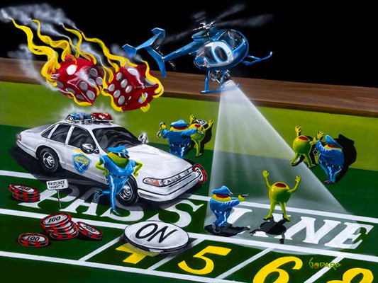 Busted by Michael Godard, a limited edition giclee
