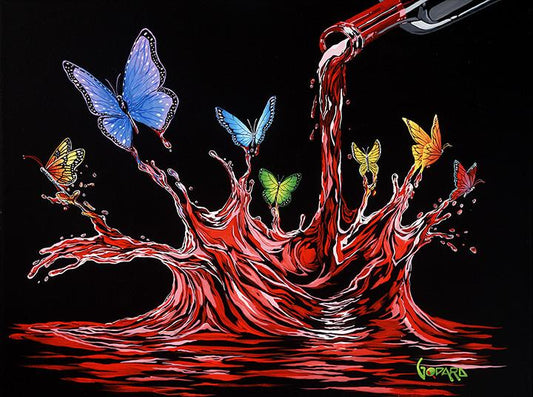Butterfly Dreams by Michael Godard, a limited edition giclee