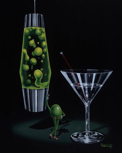 Devilish Martini by Michael Godard - limited edition giclee
