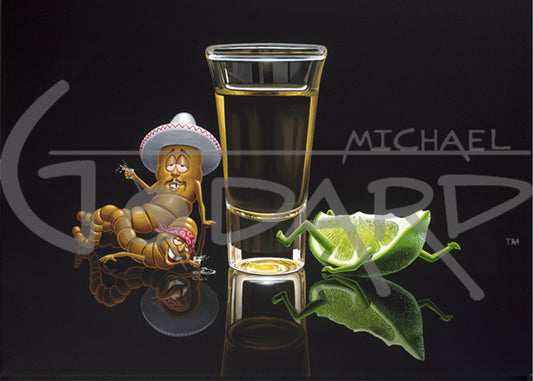 Dos Amigos Borrachos by Godard, a limited edition giclee