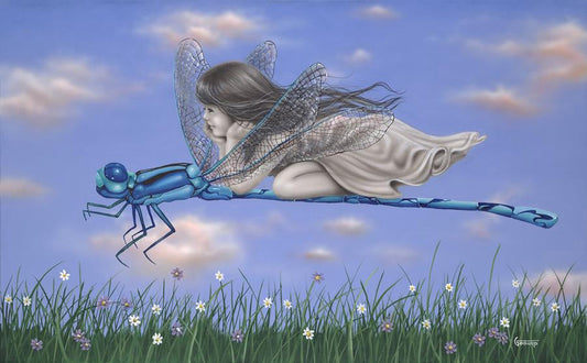 Dragonfly 2 by Godard, a limited edition giclee