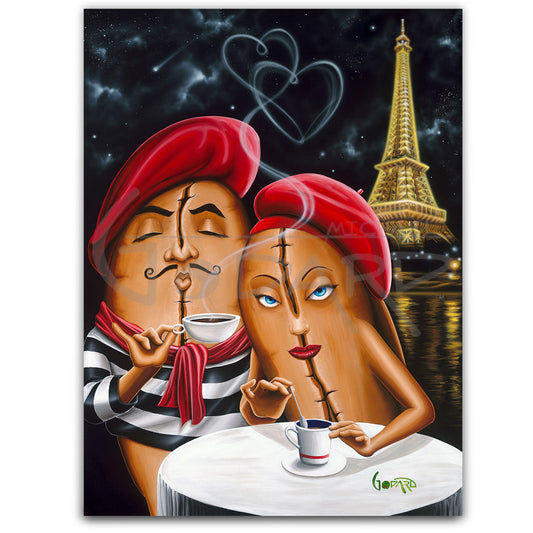 French Roast Romance by Michael Godard