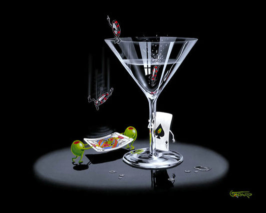 Let The Chips Fall by Michael Godard