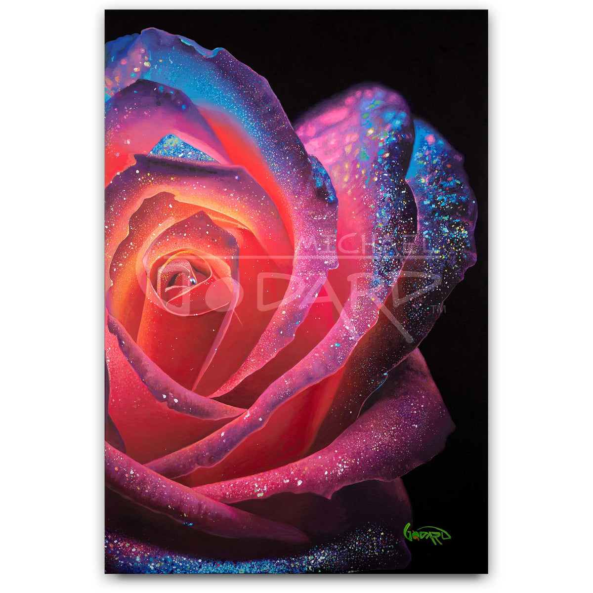 Rose Iridescence by Michael Godard