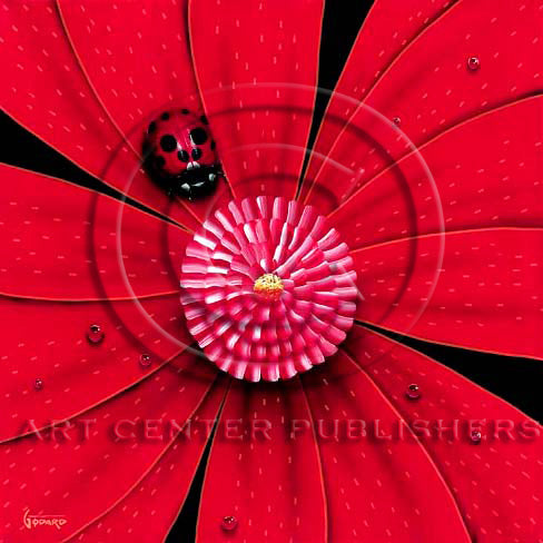 Colorful Flowers by Michael Godard