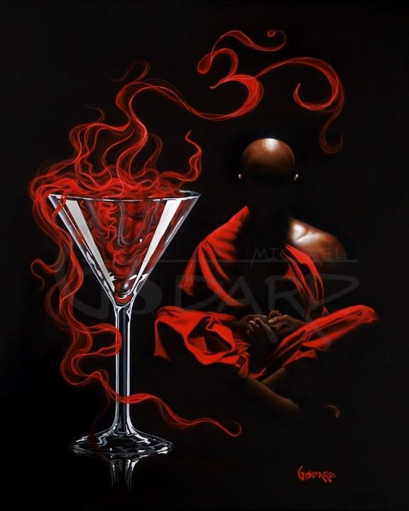 Tranquili-tini by Michael Godard